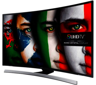 48 Samsung SUHD UE48JS8500 Smart 3D Ultra HD 4K  Curved LED TV